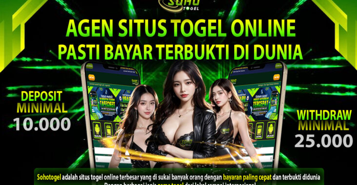 Sohotogel Pusat Situs Togel Online Terlengkap Pasaran Togel